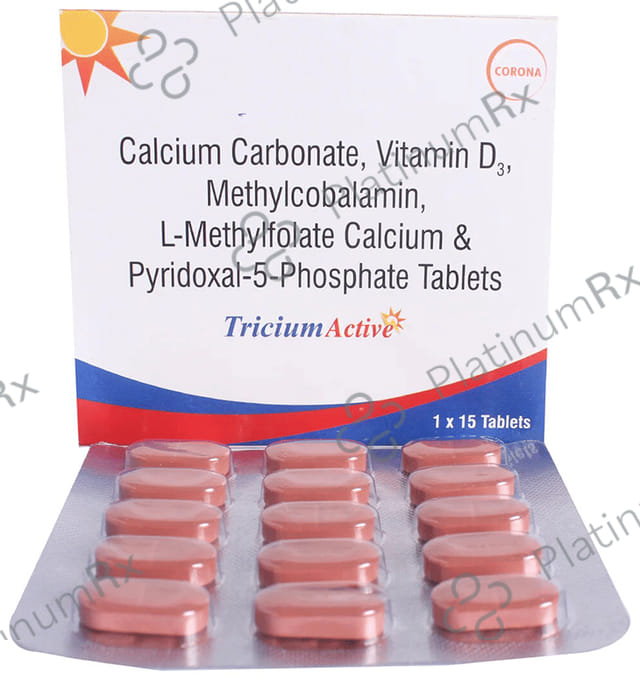 Tricium Active Tablet 15s