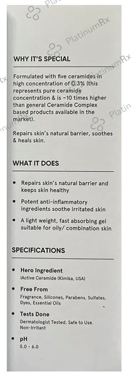 Minimalist 0.3% Ceramides + Madecassoside Moisturizer - Repairs Damaged Barrier