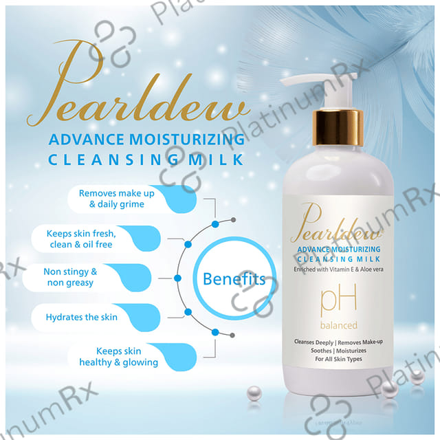 Pearldew Advance Moisturising Cleansing Milk 1 Bottle