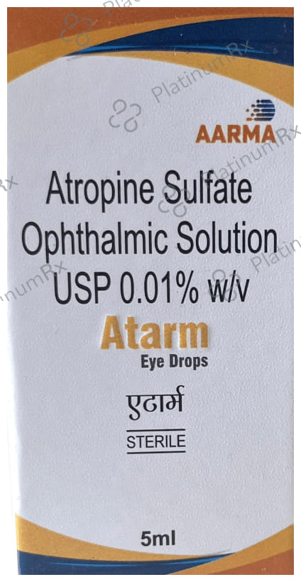 Atarm 0.01% Eye Drop 5ml