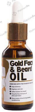 Qraa Men Gold Face & Beard Oil
