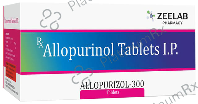 Allopurizol 300mg Tablet 10s