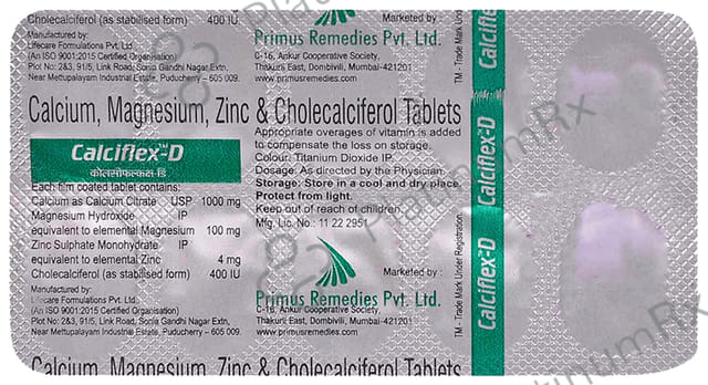 Calciflex D Tablet 10s