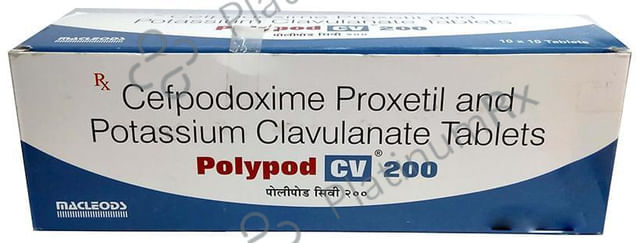 Polypod CV 200/125mg Tablet 10s