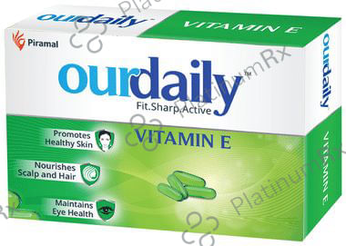 OurDaily Vitamin E 400mg Soft Gelatin Capsule 10s