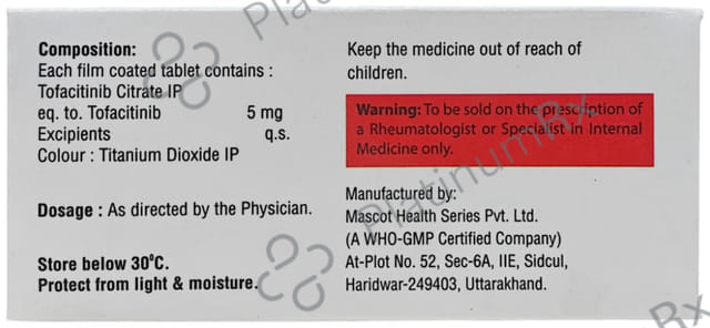 Tonib 5mg Tablet