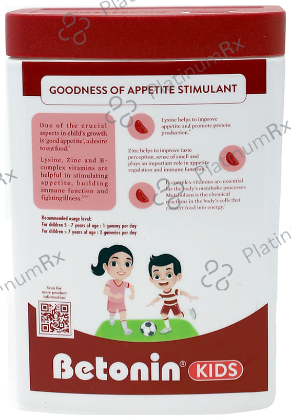 Betonin Kids Mixed Fruit Gummies 30s