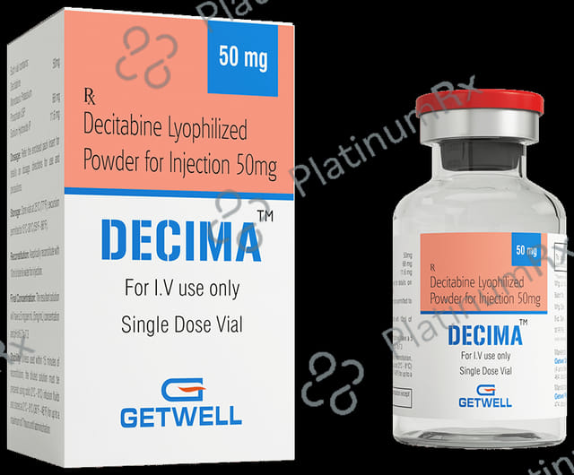 Decima 50mg Injection 1s