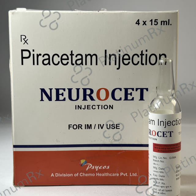 Neurocet 200mg Injection 15ml
