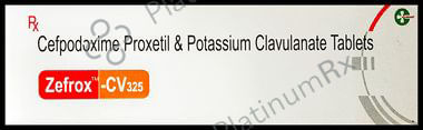 Zefrox-CV 325 Tablet