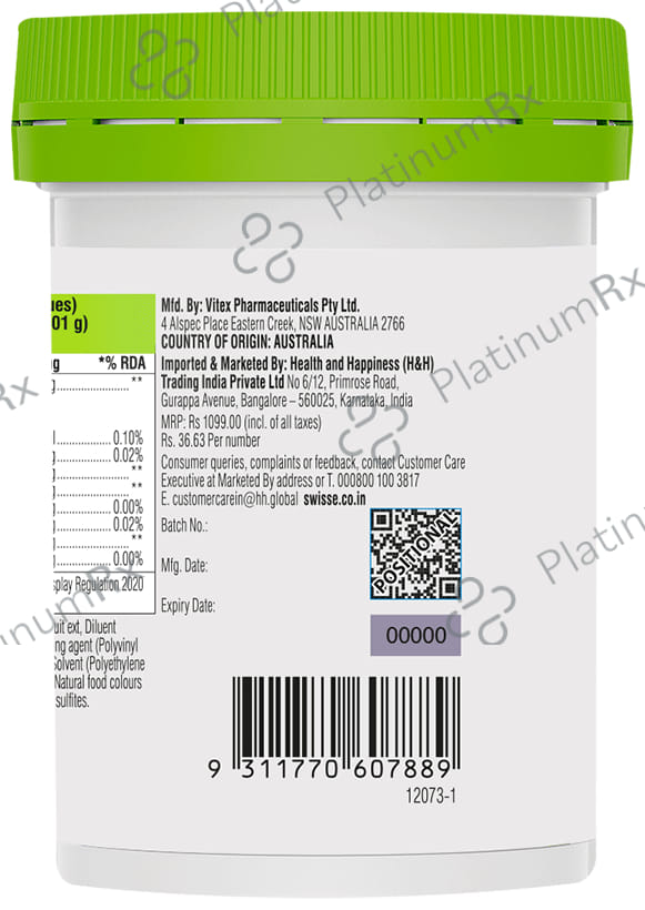 Swisse Ultiboost High Strength Milk Thistle 500mg Tablet for Liver & Stomach Care