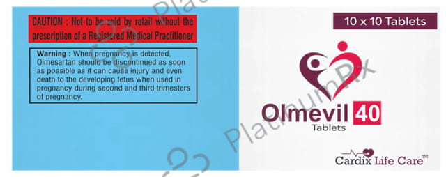 Olmevil 40mg Tablet 10s