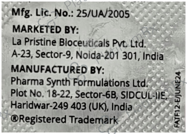 Fexert 180mg Tablet