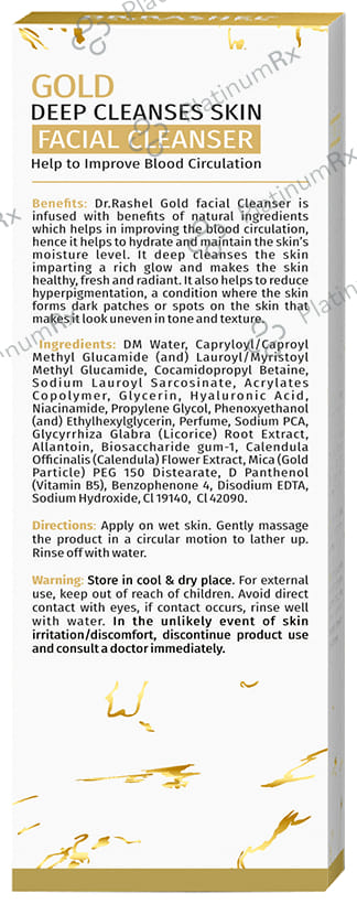 Dr. Rashel Gold Facial Cleanser
