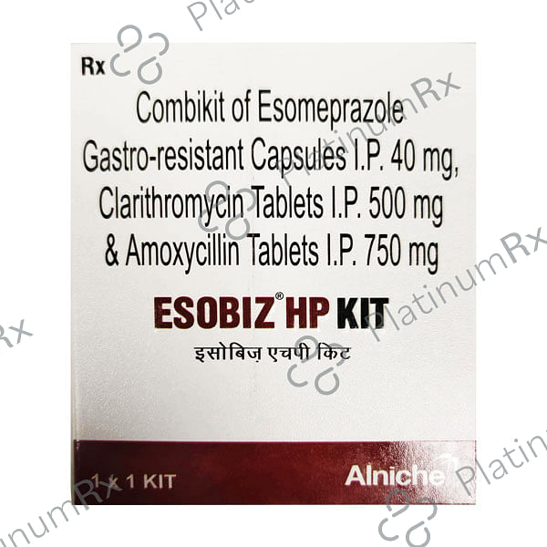 Esobiz HP 750/500/40mg Kit 1s