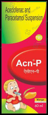 Acn P 50/125mg Oral Suspension Mango 60ml