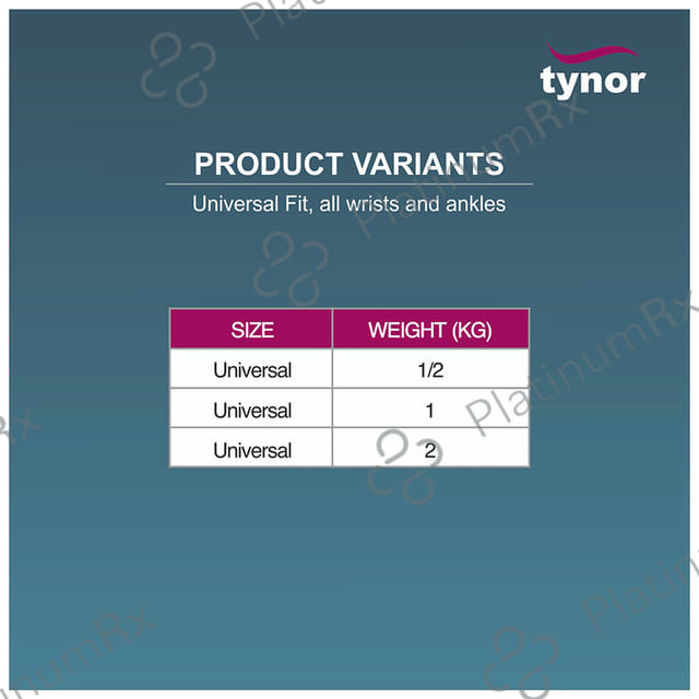 Tynor H-02 Weight Cuff (1kg)