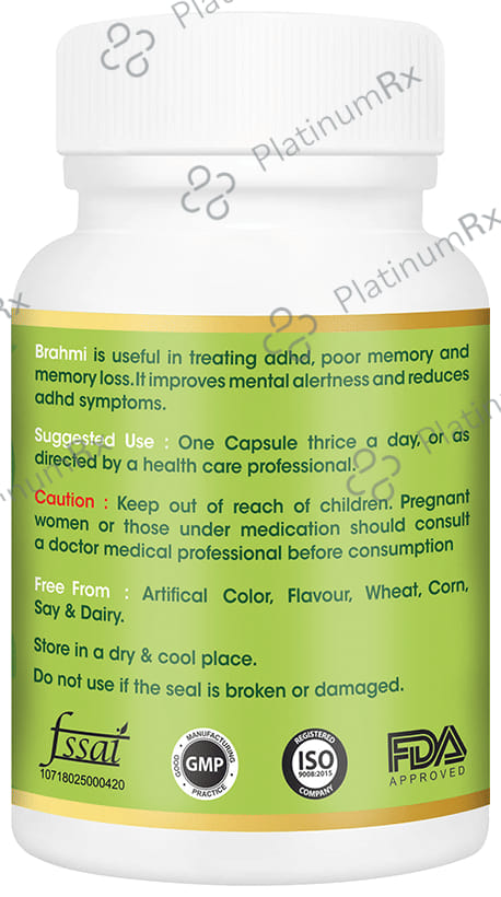 Vitagreen Brahmi 500mg Capsule