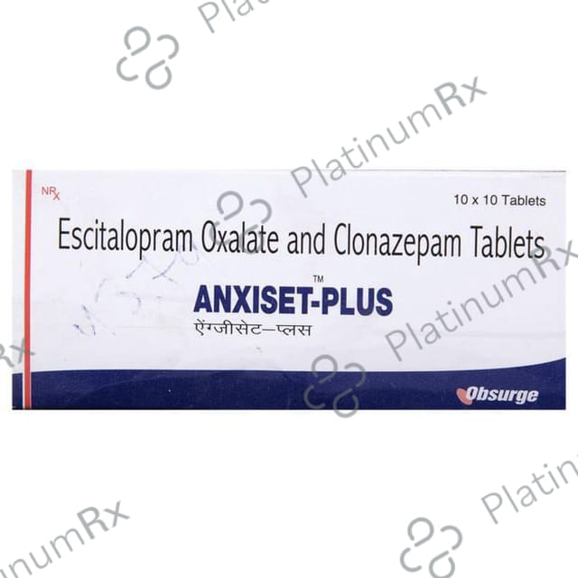 Anxiset Plus 0.5/10mg Tablet 10s