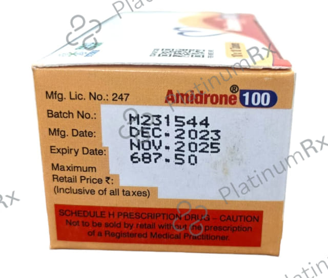 Amidrone 100mg Tablet 10s