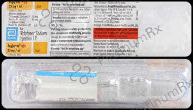 Esgipyrin DS 75mg Injection 5X3ml