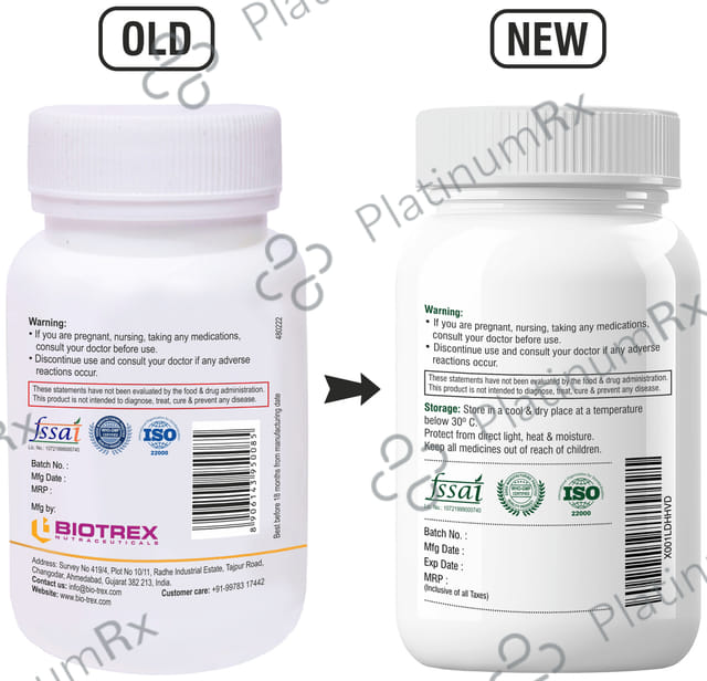 Biotrex Saw Palmetto 300mg Capsule