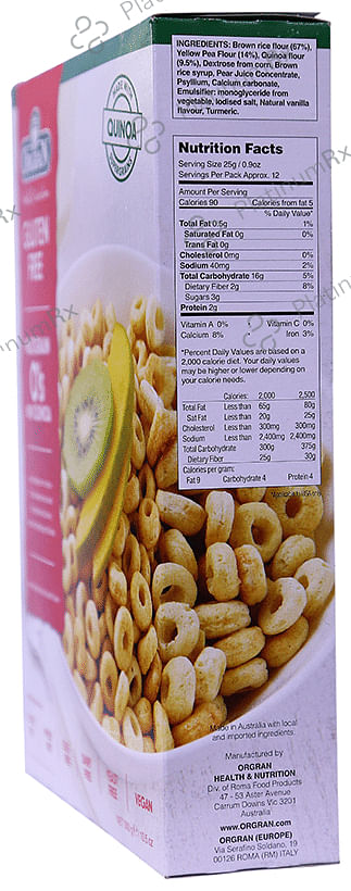 Orgran Multigrain Breakfast O's with Quinoa