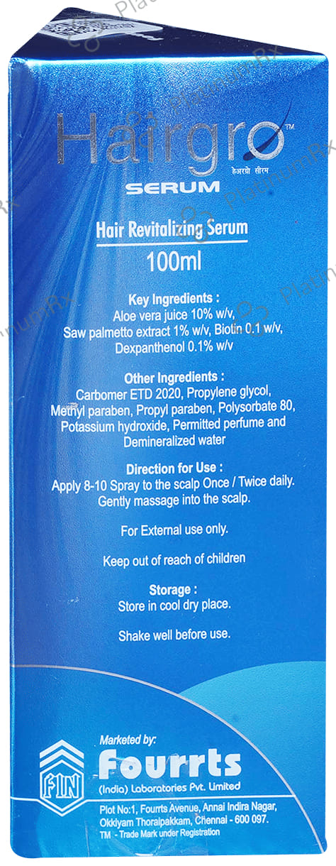 Hairgro Hair Revitalisation Serum 100ml