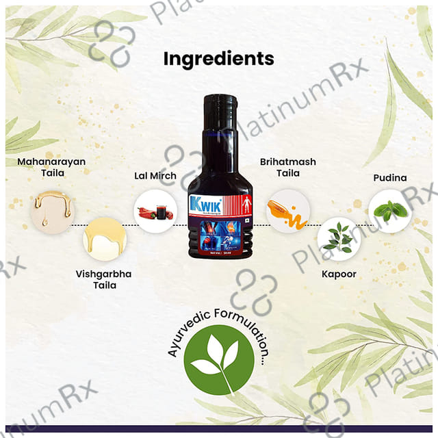 Ozone Kwik Pain Relieving Oil