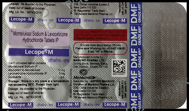 Lecope M 5/10mg Tablet 15s