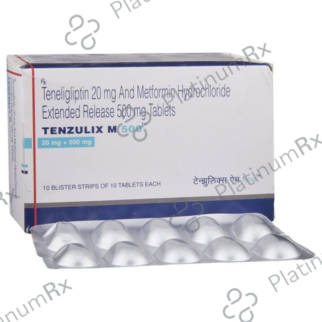 Tenzulix M 500 Tablet ER 10 Tablet ER
