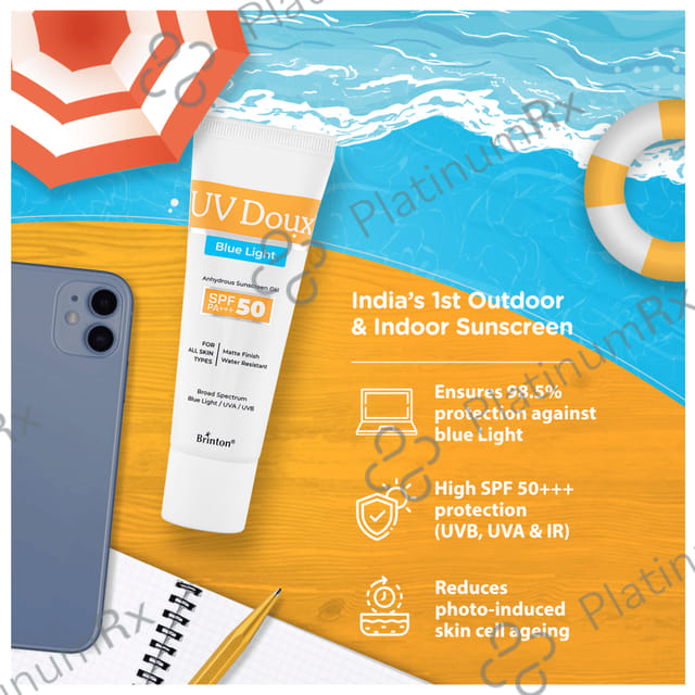 Uv Doux Blue Light SPF 50 Gel 30gm