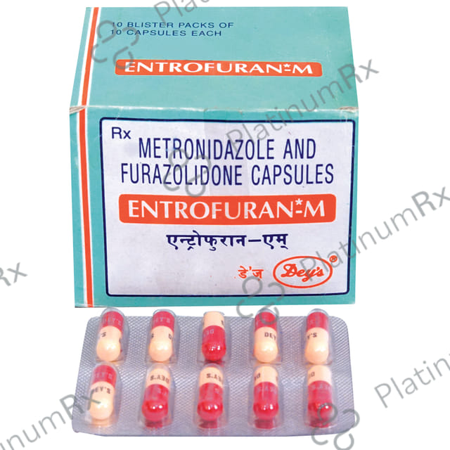 Entrofuran M 100mg/300mg Capsule