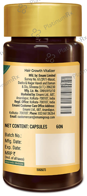Zandu Hair Growth Vitalizer Capsule