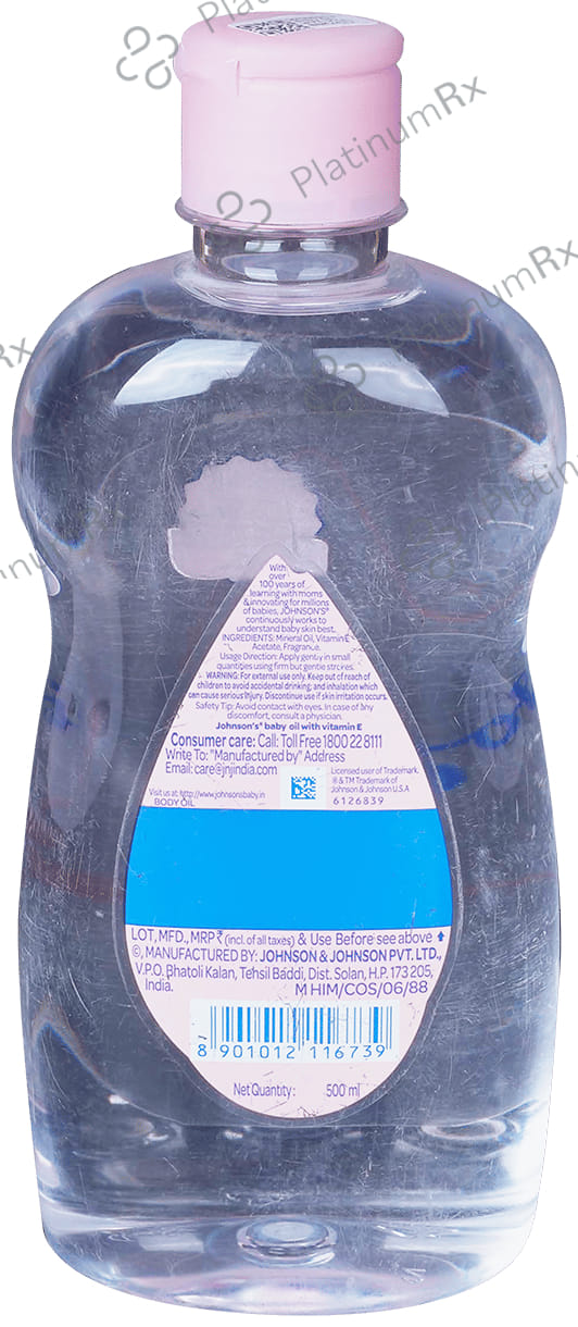 Johnson's Baby Oil with Vitamin E 500ml