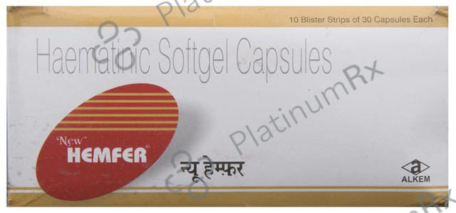 Hemfer Soft Gelatin Capsule 30s