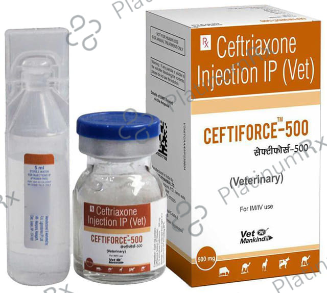 Ceftiforce 500mg Injection 1s