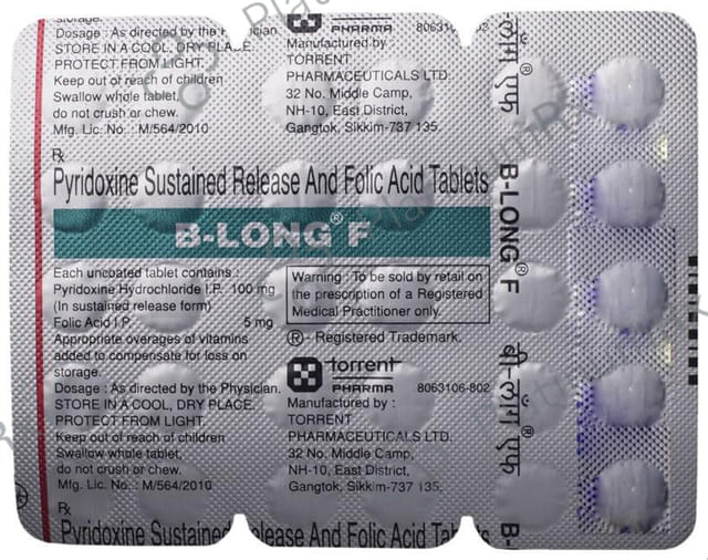 B Long F 100/5mg Tablet SR 30s