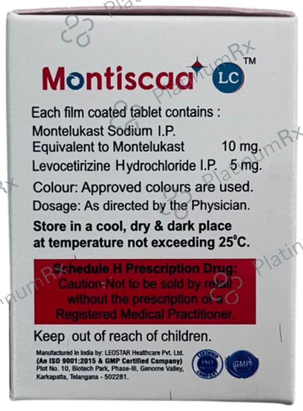 Montiscaa LC Tablet 10 tablets