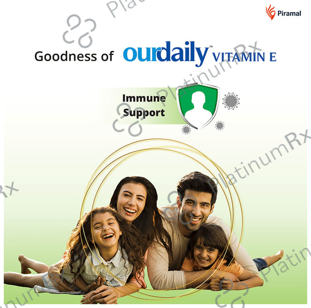 OurDaily Vitamin E 400mg Soft Gelatin Capsule 10s