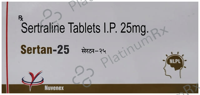 Sertan 25mg Tablet 10s