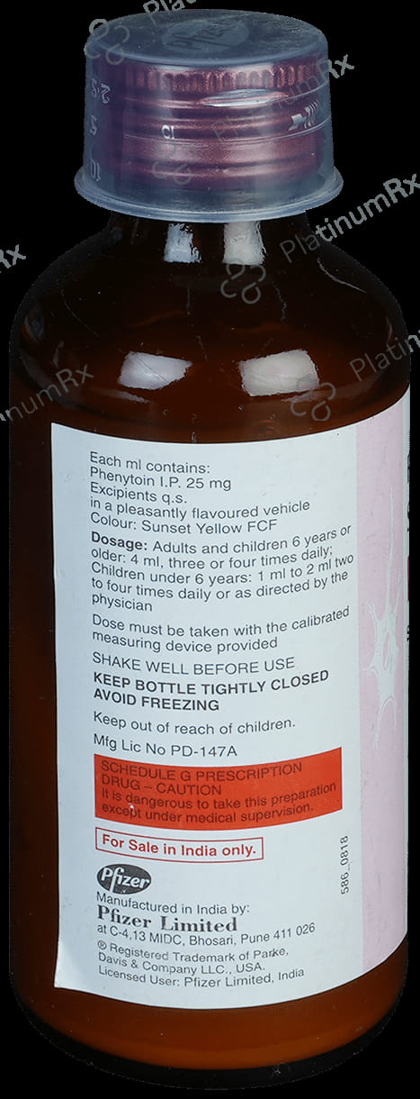 Dilantin 25mg Oral Suspension 100ml