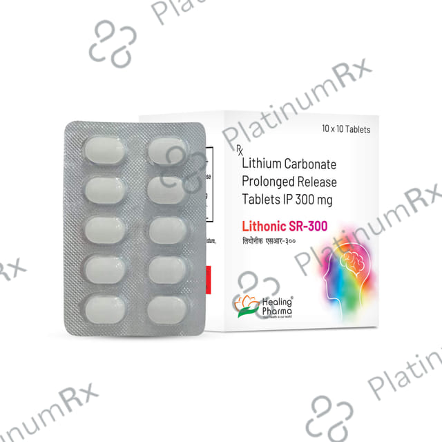 Lithonic SR 300mg Tablet 10s