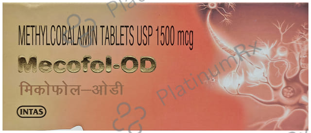Mecofol OD 1500mcg Tablet 10s