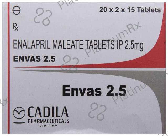 Envas 2.5mg Tablet 15s
