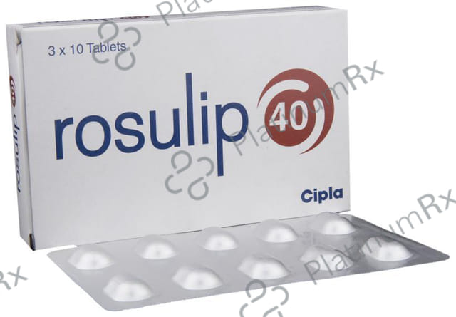 Rosulip 40mg Tablet 10s