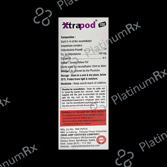 Xtrapod 100 Oral Suspension