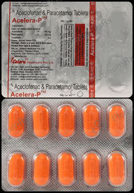 Acelera P 100/325mg Tablet 10s