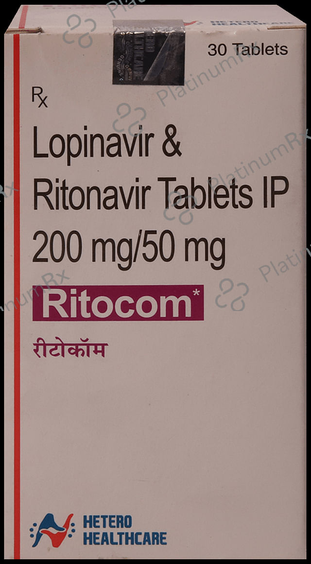 Ritocom 50/200mg Tablet 30s