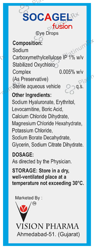 Socagel Fusion Eye Drop